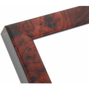 Marco S46RG madera burl oscura 30x40 cm