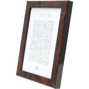 Marco S46RG madera burl oscura 30x40 cm