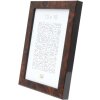 Marco S46RG madera burl oscura 30x40 cm