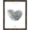 Marco de madera S46TG negro 13x18 cm