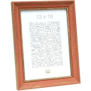 Marco de madera S46TG rosa 10x15 cm