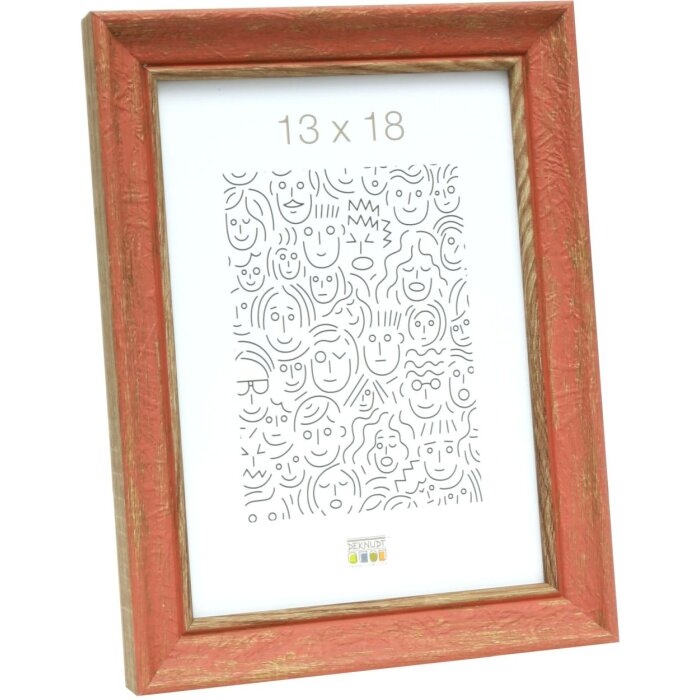 Marco de madera S46TG rosa 24x30 cm