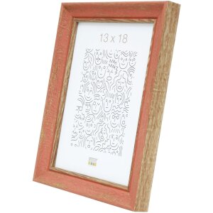 Marco de madera S46TG rosa 24x30 cm