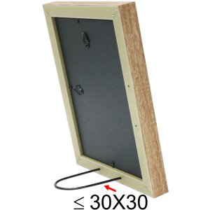 Marco de madera S46TG turquesa 13x18 cm