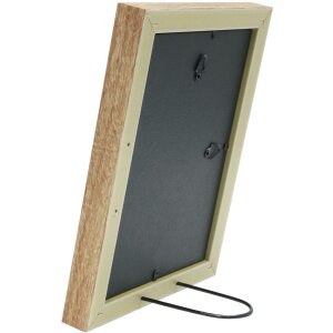 Marco de madera S46TG turquesa 20x28 cm