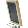 Marco de madera S46TG turquesa 20x28 cm