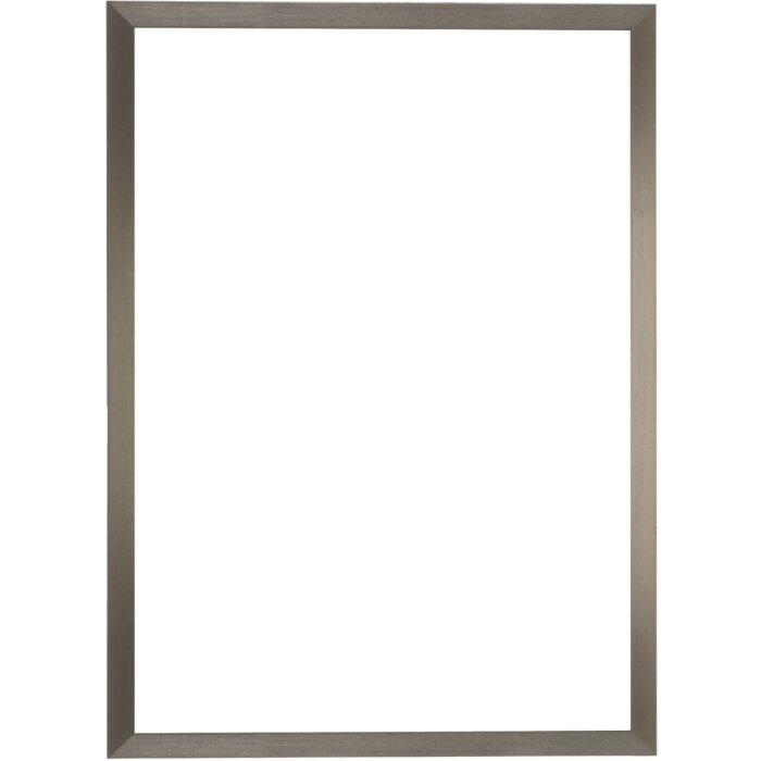 Cuadro lienzo S46V plata 30x40 cm