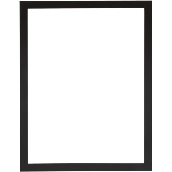 Cuadro Lienzo S46V negro 40x50 cm