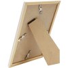 Marco de plástico S46WG borde claro natural blanco 20x30 cm