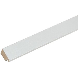 Marco de madera S66KD1 plata 15x20 cm con paspartú