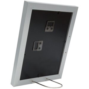 Marco de madera S66KD1 plata 30x45 cm con paspartú