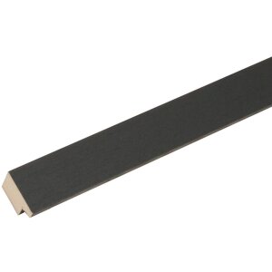 Marco de madera S66KF2 negro 30x45 cm con paspartú