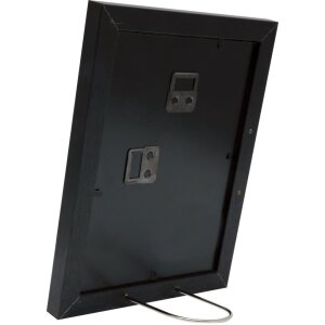 Marco de madera S66KF2 negro 30x45 cm con paspartú
