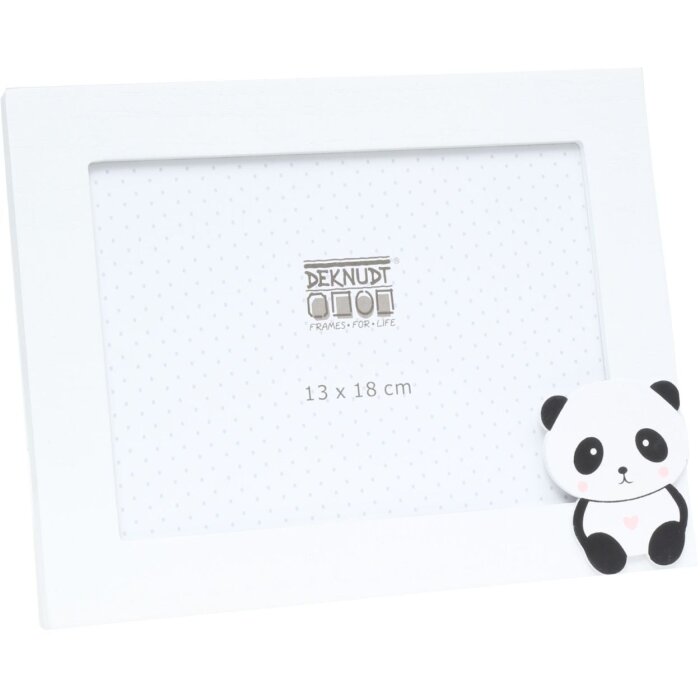 Marco de fotos S67UC1 Panda 13x18 cm blanco