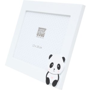 Marco de fotos S67UC1 Panda 13x18 cm blanco