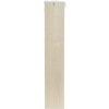 Medidor de crecimiento en blanco con panda 17x81 cm