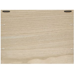 Pared de madera con 6 pinzas 30x40 cm