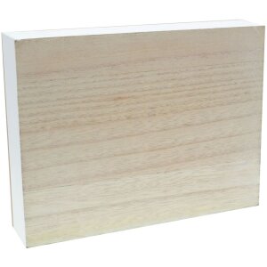 Deknudt Caja de madera para fotos Panda 16,2x21,2x5 cm