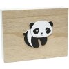 Deknudt Caja de madera para fotos Panda 16,2x21,2x5 cm