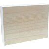 Deknudt Caja de madera para fotos Panda 16,2x21,2x5 cm
