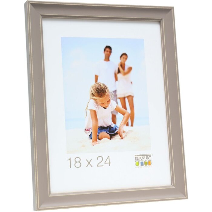 Marco de madera 10x15 cm LONA en beige