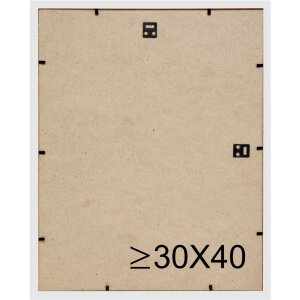 S236D1 Marco de madera plata