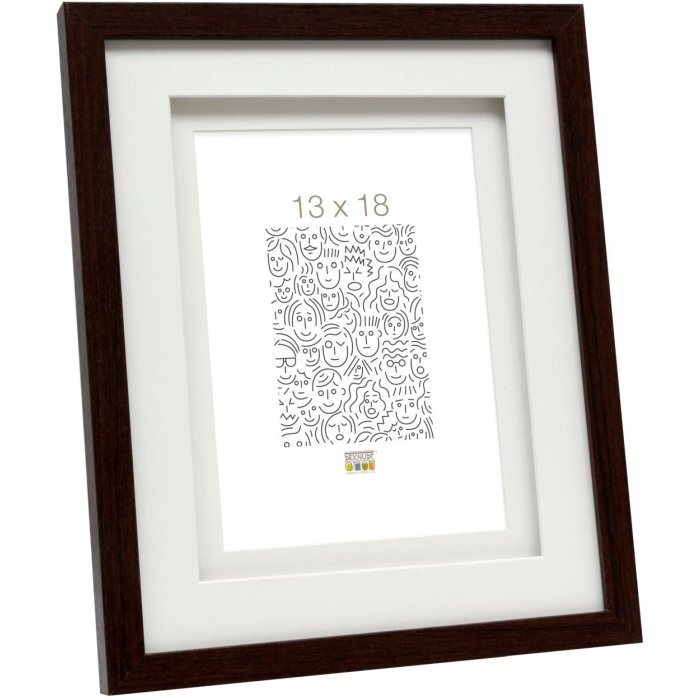 Marco de madera RAHER 10x15 doble passepartout