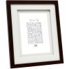 Raher 13x18 marco de madera doble passe-partout
