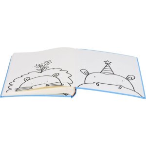 Henzo Jungle Jumbo Álbum de Fotos Jirafa 29x33 cm 100 páginas blancas