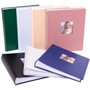 Henzo Álbum Jumbo Mika azul claro 29x33 cm 100 páginas blancas