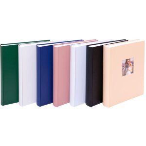 Henzo Álbum Jumbo Mika azul claro 29x33 cm 100 páginas blancas