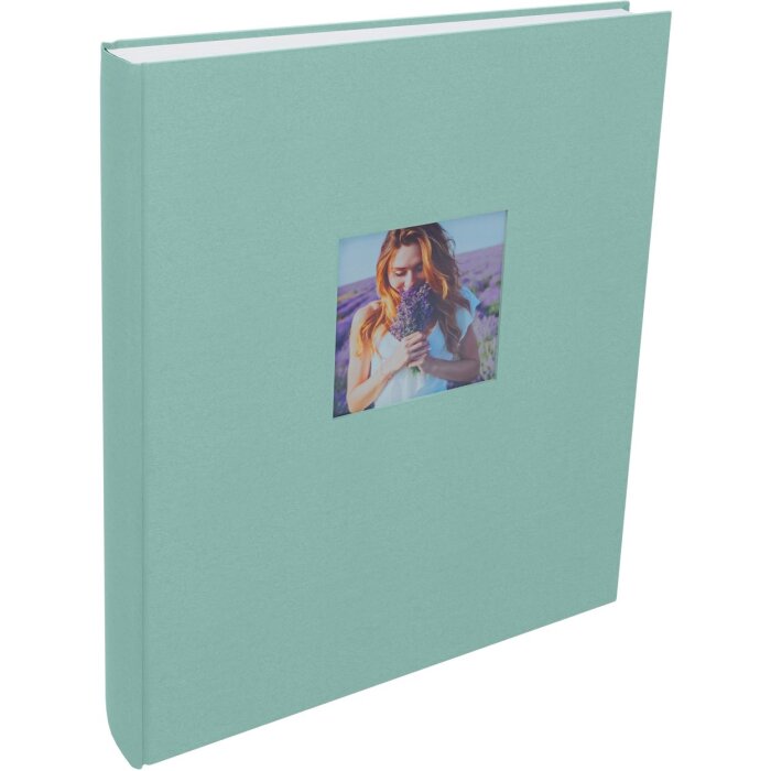 Henzo Álbum Jumbo Mika verde claro 29x33 cm 100 páginas blancas