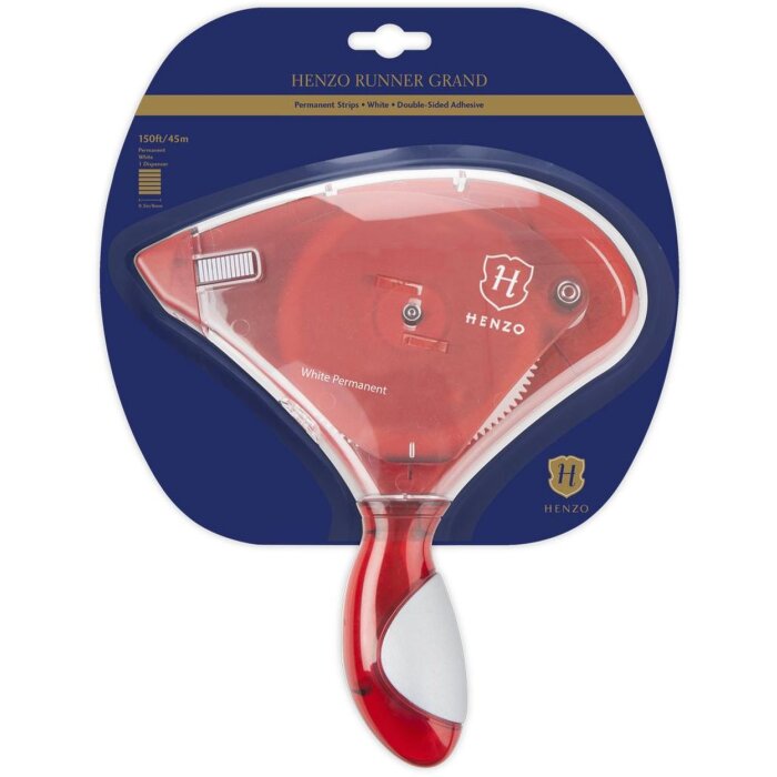 Henzo XL dispensador de adhesivo 45 metros permanente