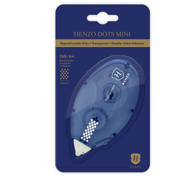 Henzo dispensador de adhesivo removible 8 metros
