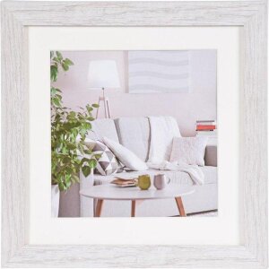 Henzo Marco Moderno 50x50 cm blanco con passepartout...
