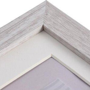 Henzo Marco Moderno 50x50 cm blanco con passepartout 30x30 cm