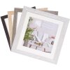 Henzo Marco Moderno 50x50 cm blanco con passepartout 30x30 cm