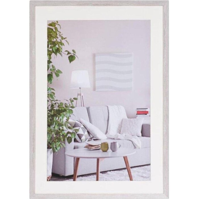 Marco moderno 60x80 cm blanco