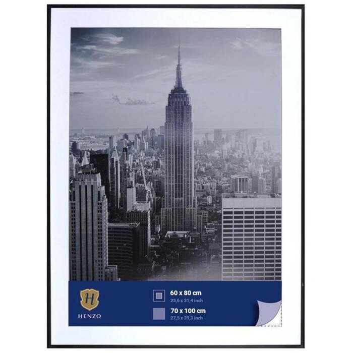Henzo marco de aluminio Manhattan 70x100 cm negro