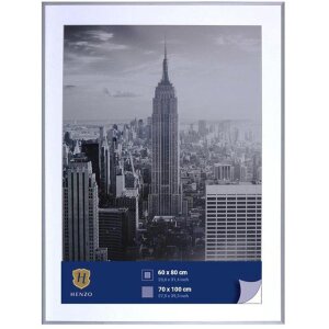 Henzo marco de aluminio Manhattan 70x100 cm plata