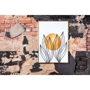 Henzo Marco de aluminio Manhattan 70x100 cm dorado