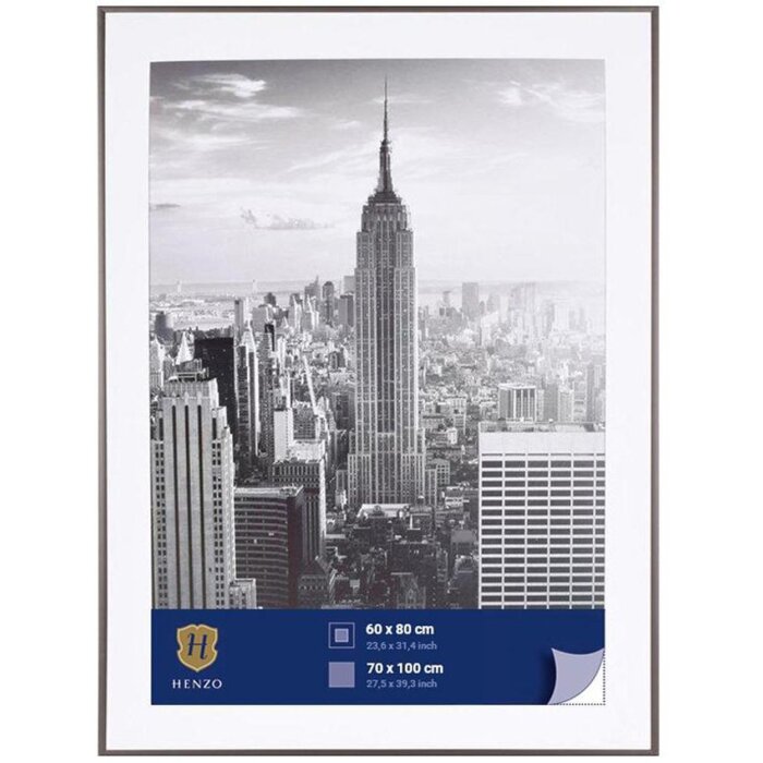 Henzo Marco de aluminio Manhattan 70x100 cm gris