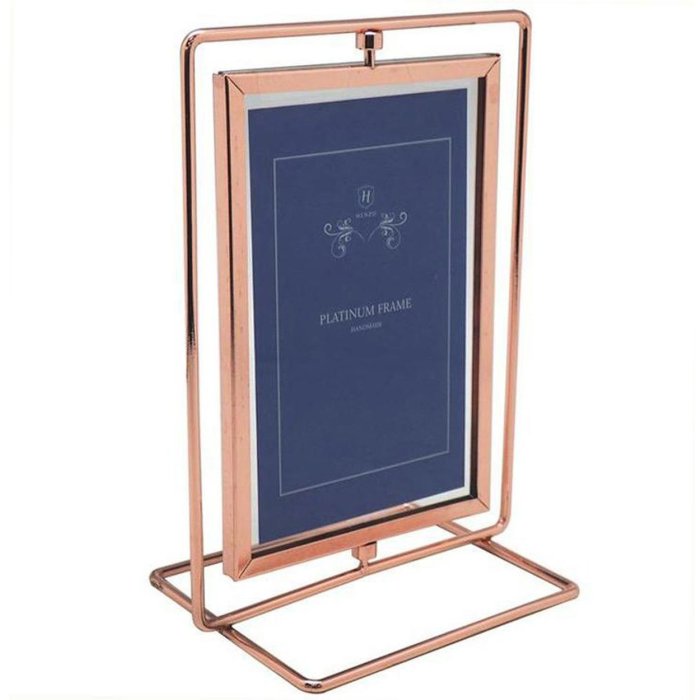 Marco de fotos Henzo Swing 13x18 cm oro rosa formato vertical