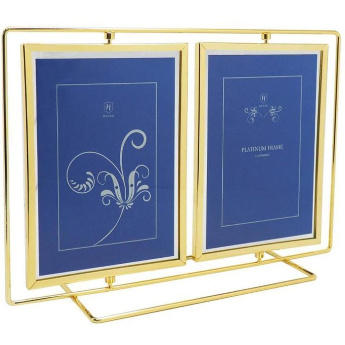 Henzo marco doble Swing 2 fotos 10x15 cm oro