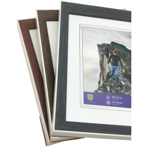 Marco WPC Edge 15x20 cm gris oscuro
