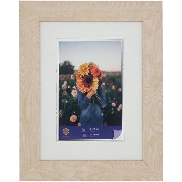 Marco WPC Dahlia 15x20 cm blanco