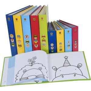 Henzo Álbum Jumbo Jungla 29x33 cm 100 páginas blancas