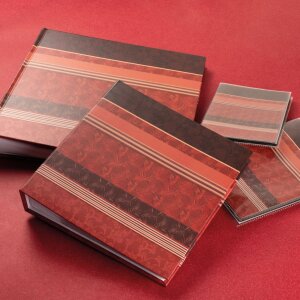 Walther Álbum Jumbo Pheline 30x30 cm rojo 100 páginas blancas