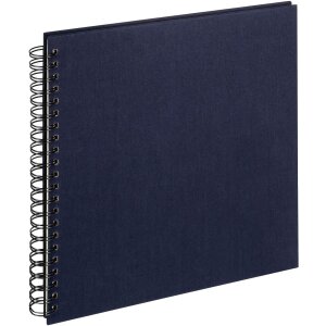 Walther Álbum espiral tela azul oscuro 30x30 cm 50...