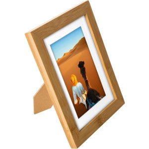 Goldbuch marco de madera Bambú 13x18 cm marrón